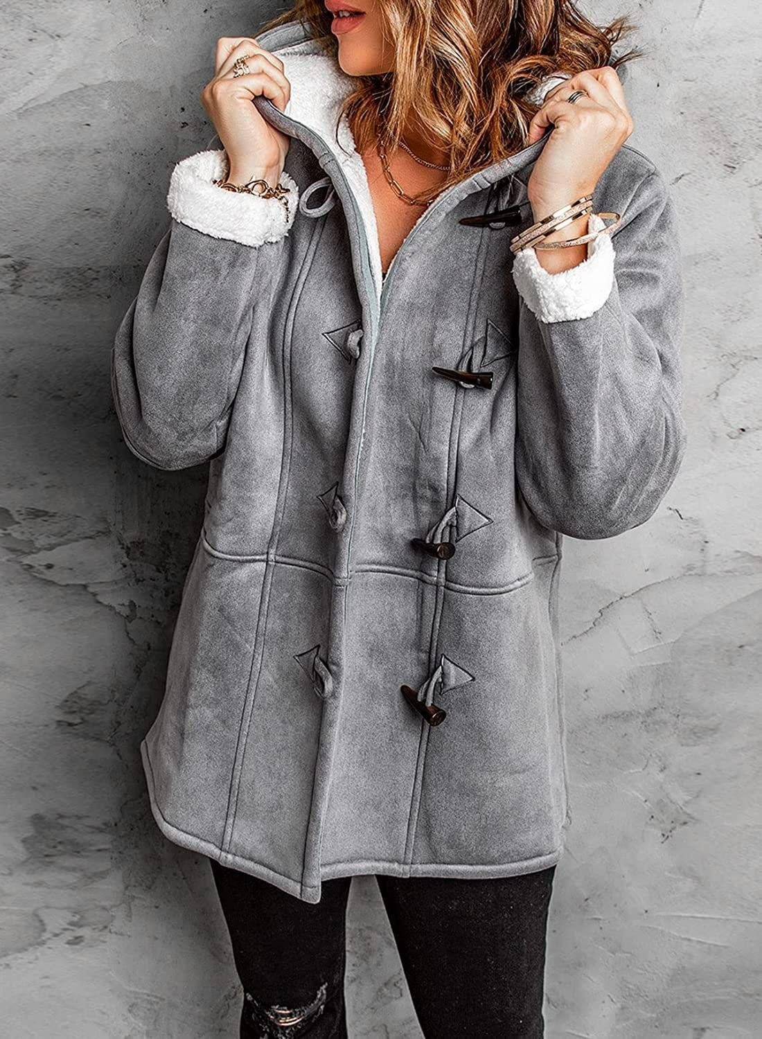 Cappotto con Cappuccio Caldo ed Elegante