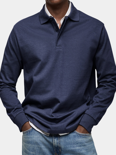 POLO DI LUSSO A MANICHE LUNGHE