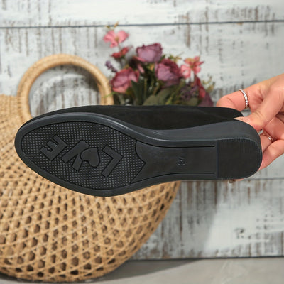Éliane™ – Ballerine comode con tacco compensato