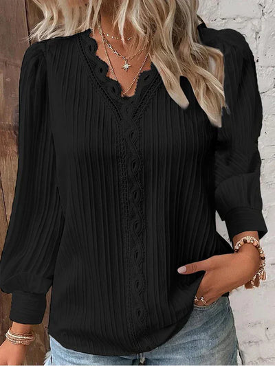 Alison – Maglione a Righe con Collo