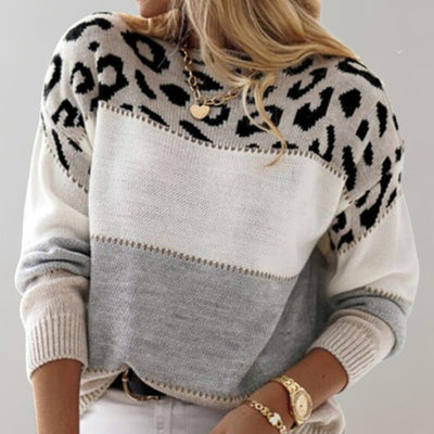 Cléa | Maglione Leopardo Chic