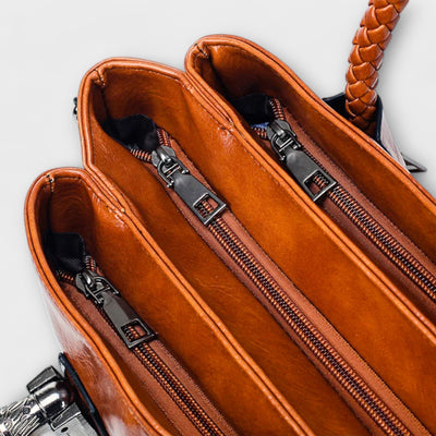 Lyrielle - Elegante Borsa da Yoga in Pelle