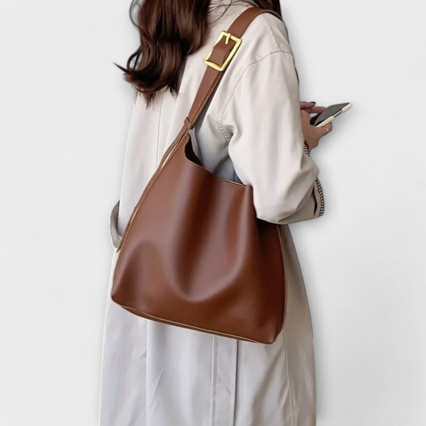 Isidore – Elegante Borsa a spalla in pelle