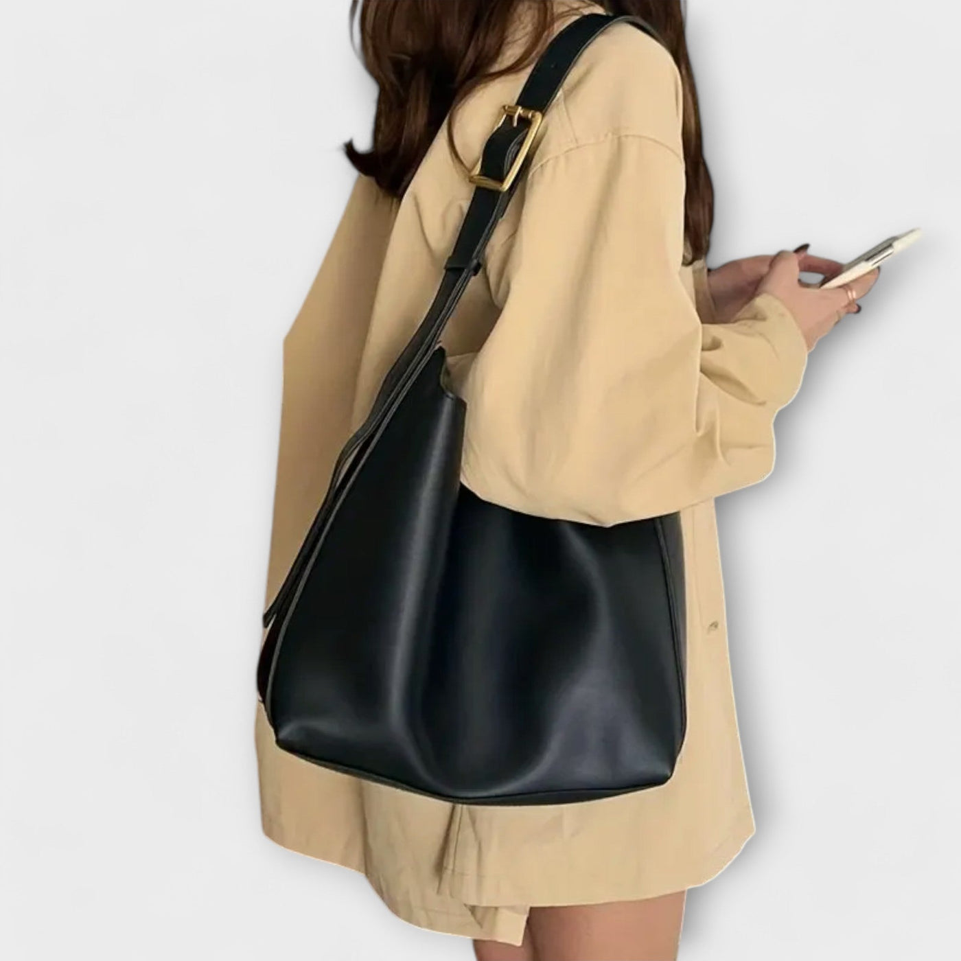 Isidore – Elegante Borsa a spalla in pelle