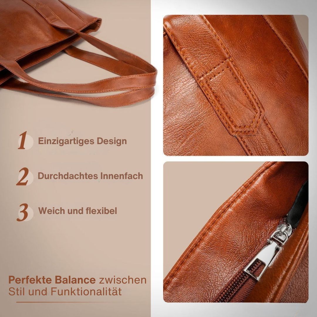 Klara - Borsa a tracolla classica in pelle